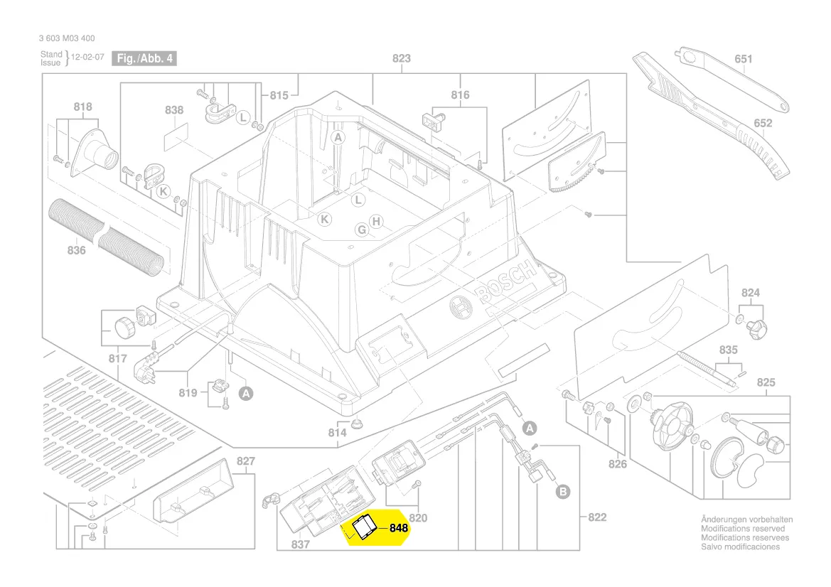 module démarrage réf. 1 619 PA3 199 BOSCH